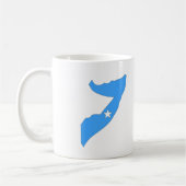 Somalia-Flaggenkarte Kaffeetasse (Links)