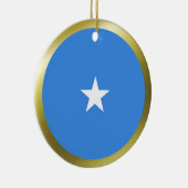 Somalia-Flaggenschmuck Keramikornament (Rechts)