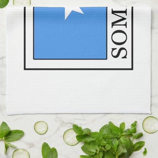 Somalia Geschirrtuch (Gefaltet)