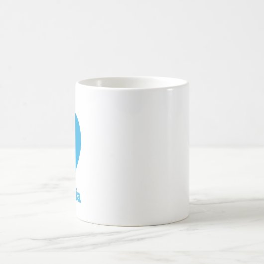 Somalia-Herzenflagge Kaffeetasse (Mittel)