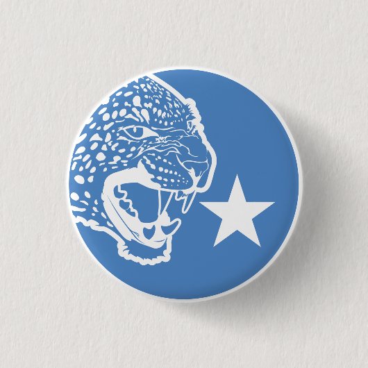 Somalia Leopard Somali-Nationalflagge Button (Vorderseite)