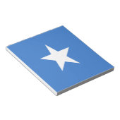 Somalia Notizblock (angewinkelt)