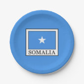 Somalia Pappteller (Vorderseite)