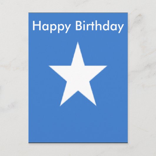 Somalia Postkarte (Vorderseite)