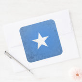 Somalia Quadratischer Aufkleber (Umschlag)