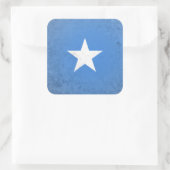 Somalia Quadratischer Aufkleber (Tasche)