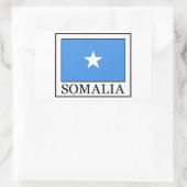 Somalia Rechteckiger Aufkleber (Tasche)