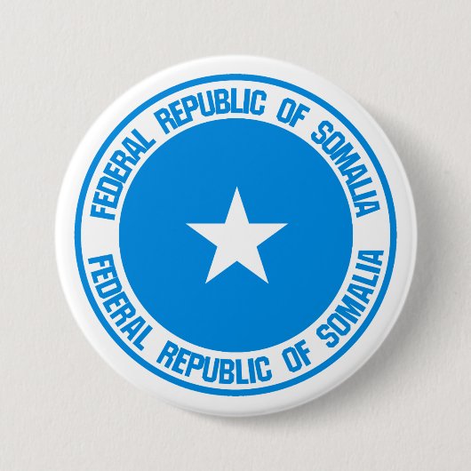 Somalia-Runde Button (Vorderseite)