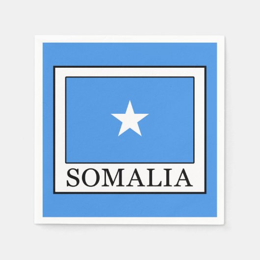 Somalia Serviette (Vorderseite)