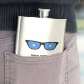 Somalia Shades Custom Flask Flachmann (Beispiel)
