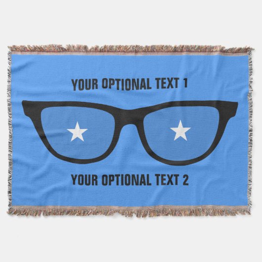 Somalia Shades-Zollschutt Decke (Vorderseite)
