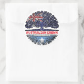Somalia Somali Australien Tree Roots Runder Aufkleber (Tasche)
