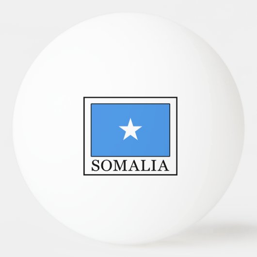 Somalia Tischtennisball (Vorderseite)