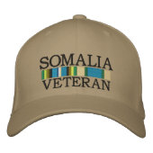 SOMALIA, VETERAN-Hut Bestickte Baseballkappe (Vorderseite)