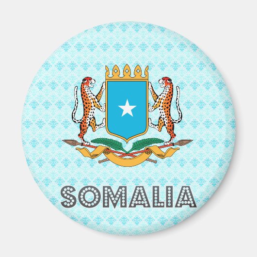 Somalia-Wappen Magnet (Vorne)