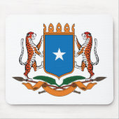 Somalia-Wappen Mousepad (Vorne)