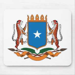 Somalia-Wappen Mousepad