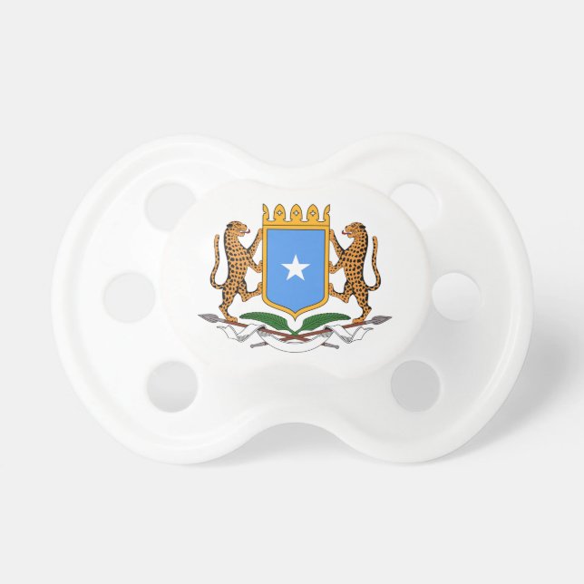 Somalia-Wappen Schnuller (Vorne)