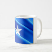 Somalia - Waving Flag - Kaffeetasse (VorderseiteRechts)