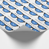 Somalia weist eine benutzerdefinierte Text- und Fa Geschenkpapier (Ecke)