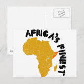 Somalias Afrikas schönste Postkarte (Vorne/Hinten)