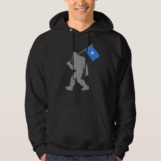 Somalienische oder somalische Flagge unter der Fla Hoodie (Vorderseite)