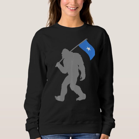Somalienische oder somalische Flagge unter der Fla Sweatshirt (Vorderseite)