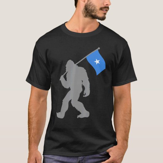 Somalienische oder somalische Flagge unter der Fla T-Shirt (Vorderseite)