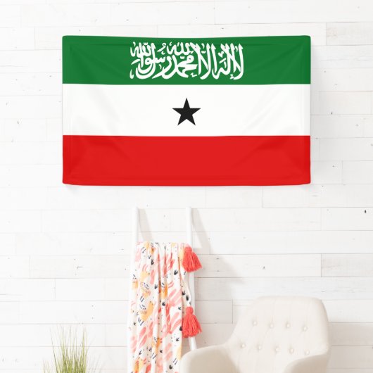 Somaliland Flag Banner (Insitu)