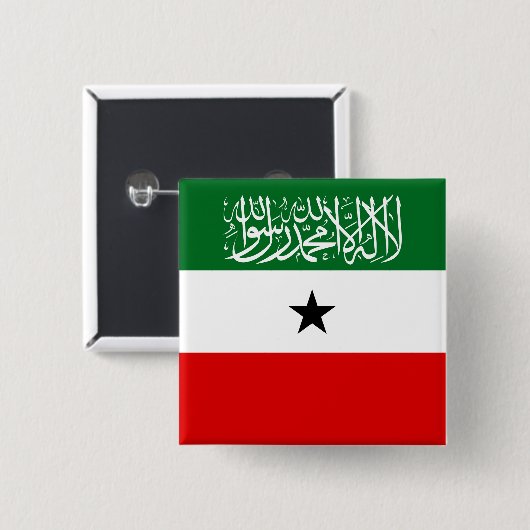Somaliland Flag Button (Vorne & Hinten)