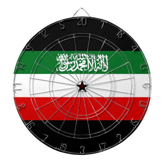 Somaliland Flag Dartscheibe (vorne)