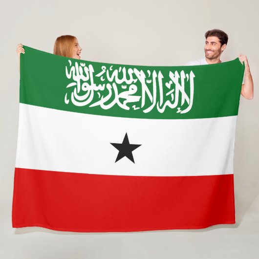 Somaliland Flag Fleecedecke (Beispiel)