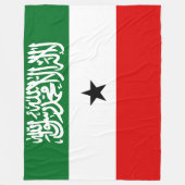 Somaliland Flag Fleecedecke (Vorderseite)