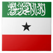 Somaliland Flag Fliese (Vorderseite)
