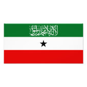 Somaliland Flag Fotodruck (Vorne)