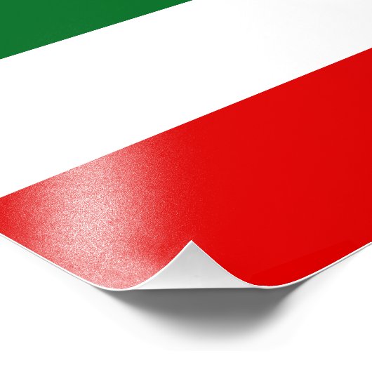 Somaliland Flag Fotodruck (Ecke)