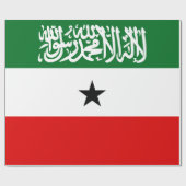 Somaliland Flag Geschenkpapier (Flach)