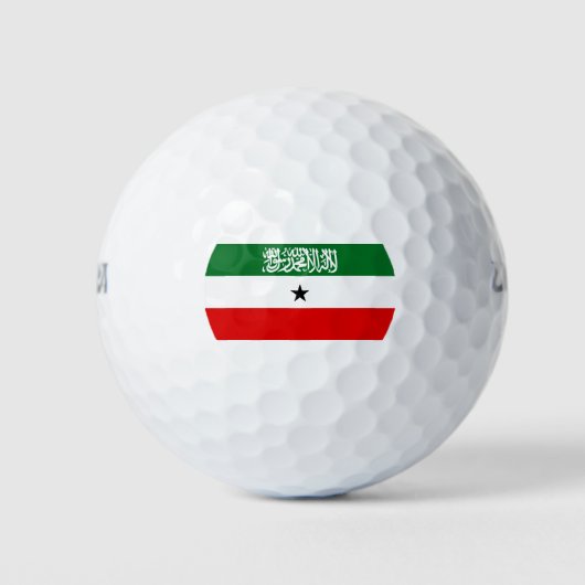 Somaliland Flag Golfball (Vorderseite)