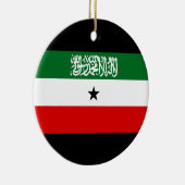 Somaliland Flag Keramik Ornament (Rechts)
