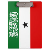 Somaliland Flag Klemmbrett (Vorderseite)