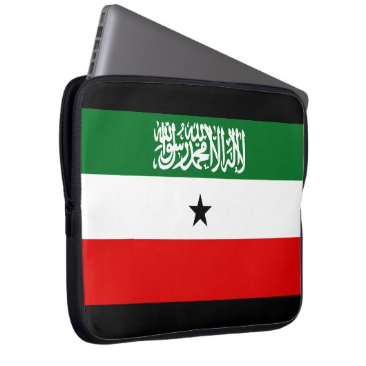 Somaliland Flag Laptopschutzhülle (Vorne Rechts)
