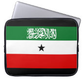 Somaliland Flag Laptopschutzhülle (Vorderseite)