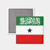 Somaliland Flag Magnet (Vorderseite/Rückseite)