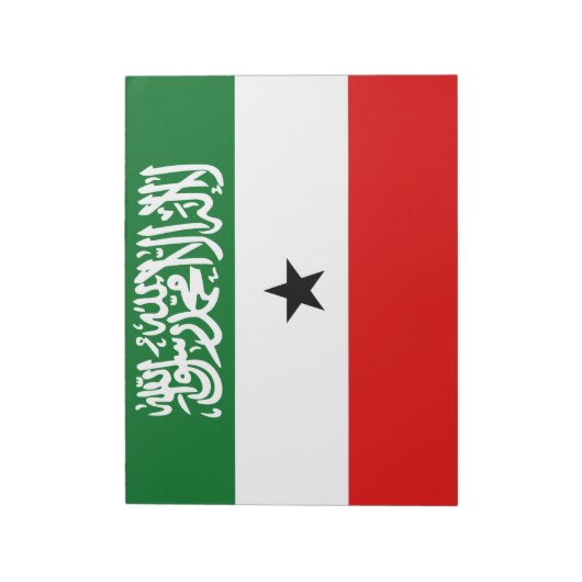 Somaliland Flag Notizblock (Rotiert)