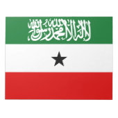 Somaliland Flag Notizblock (Vorderseite)