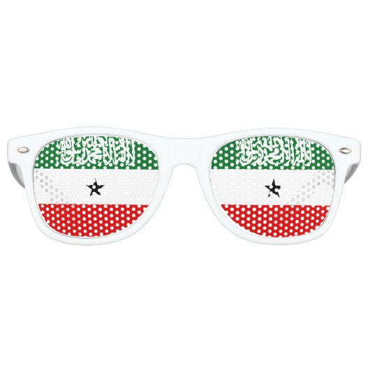 Somaliland Flag Partybrille (Vorderseite)