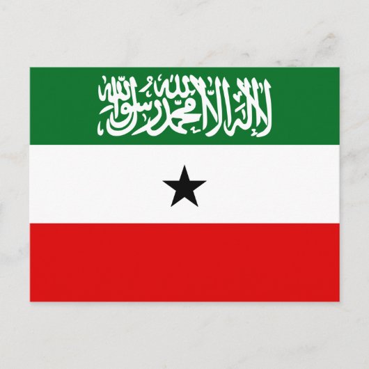 Somaliland Flag Postkarte (Vorderseite)