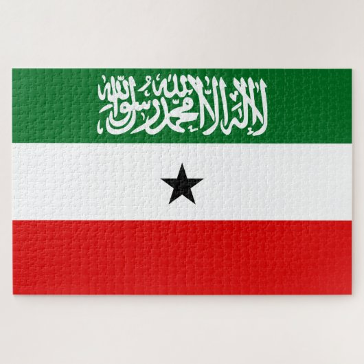 Somaliland Flag Puzzle (Horizontal)