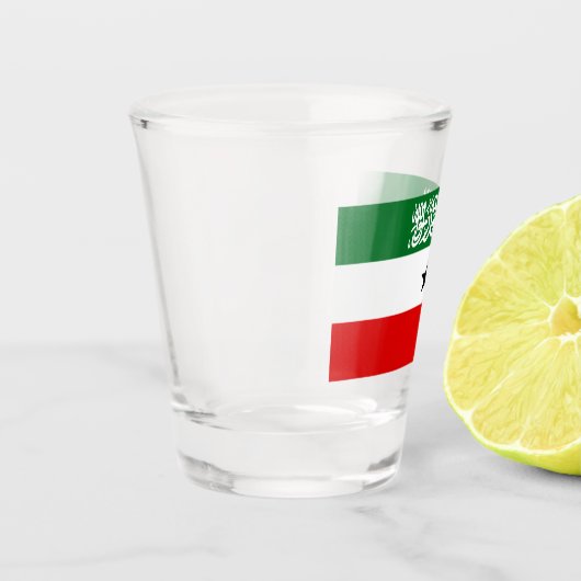 Somaliland Flag Schnapsglas (Links)