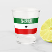 Somaliland Flag Schnapsglas (Vorderseite)